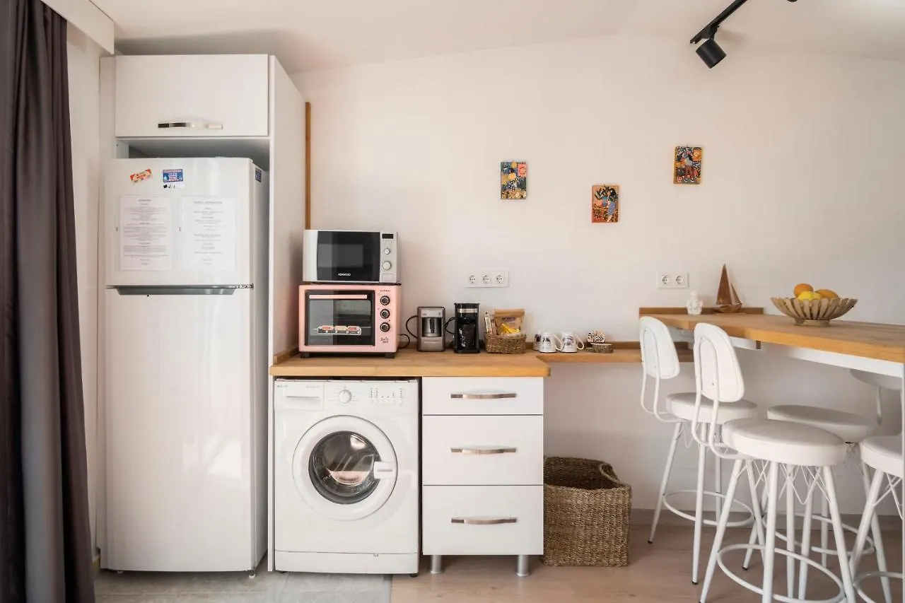 公寓 Central, Cozy, 15 Min Walk To The Beach, Fast Wi-Fi, Free Parking, 4Ppl 博德鲁姆