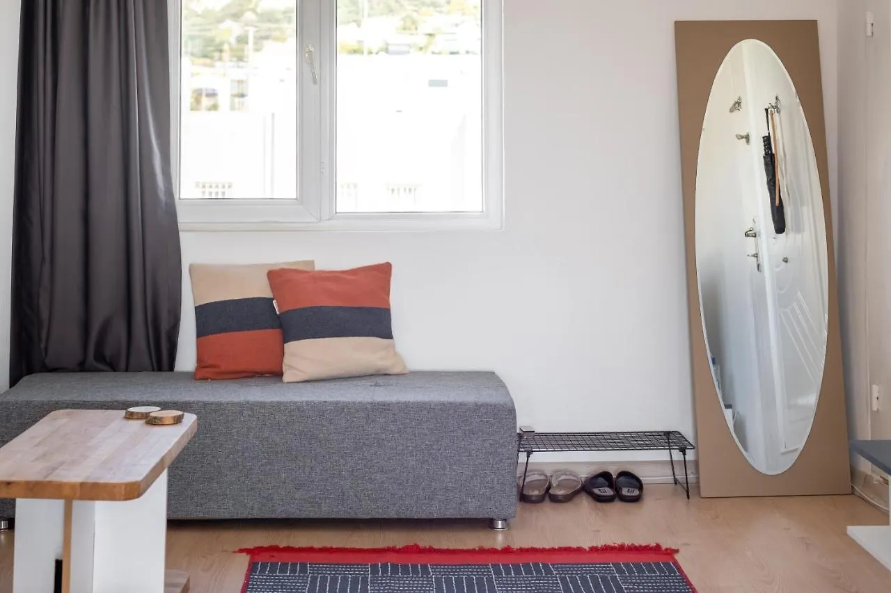 公寓 Central, Cozy, 15 Min Walk To The Beach, Fast Wi-Fi, Free Parking, 4Ppl 博德鲁姆 土耳其